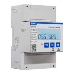Chint 3‑faset kWh‑måler – MID Klasse 1 – Direkte måling 80A – RS485/Modbus