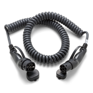 Ratio E‑Line 11kW Coiled – Type 2 til Type 2 Ladekabel (4 m)